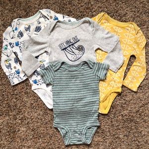 {Cat & Jack} Tropical Jungle Onesie Set